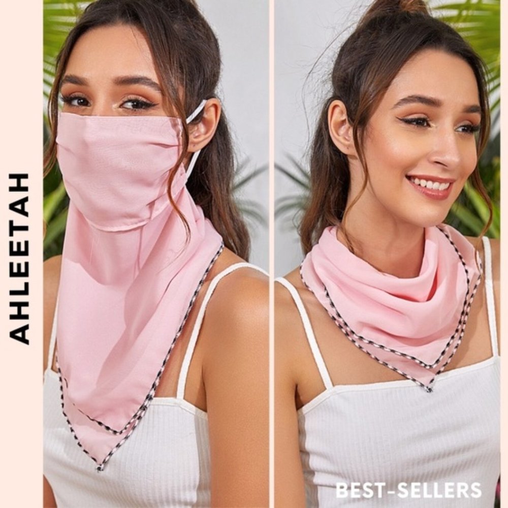 FACE MASK PALOMA PINK SCRAF #5